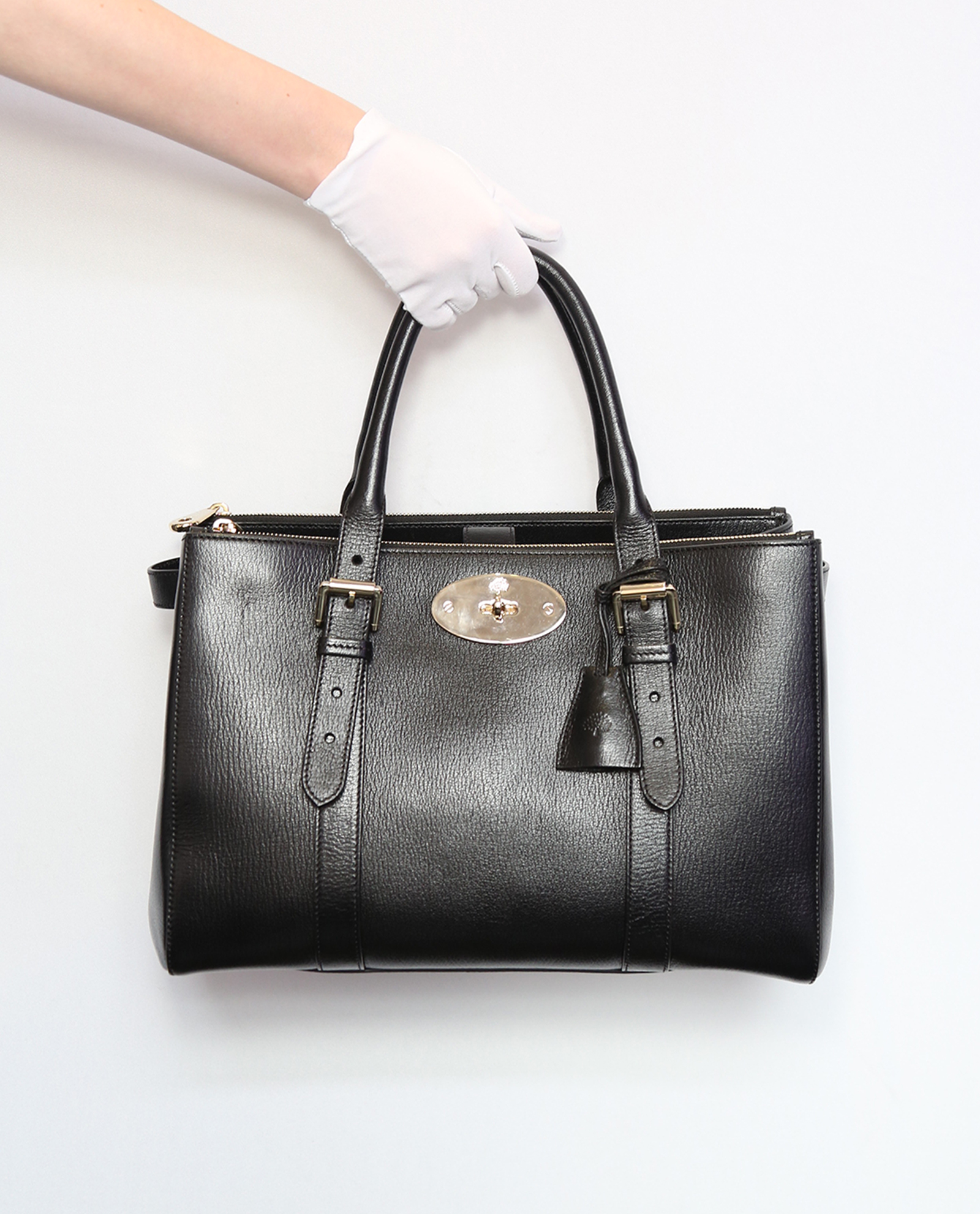 Bayswater double 2025 zip tote